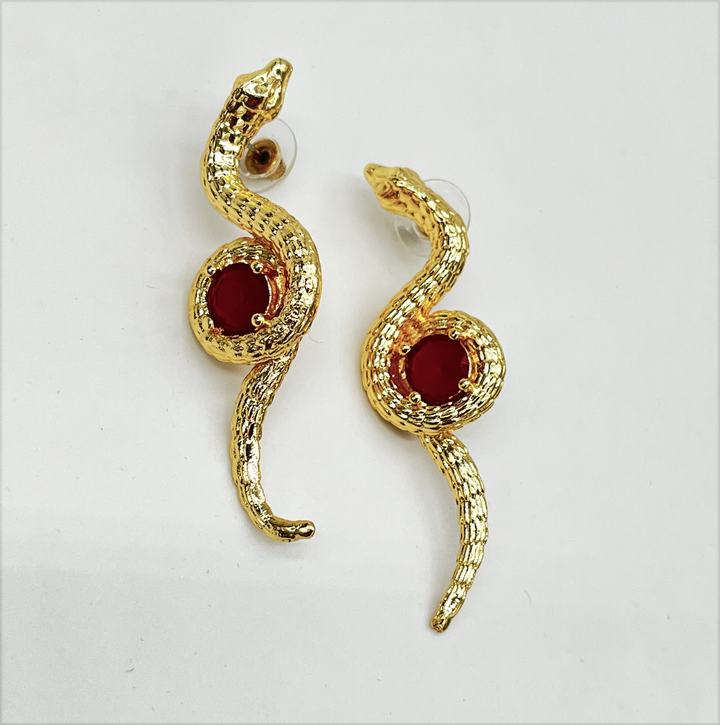 "Gorgon" earrings