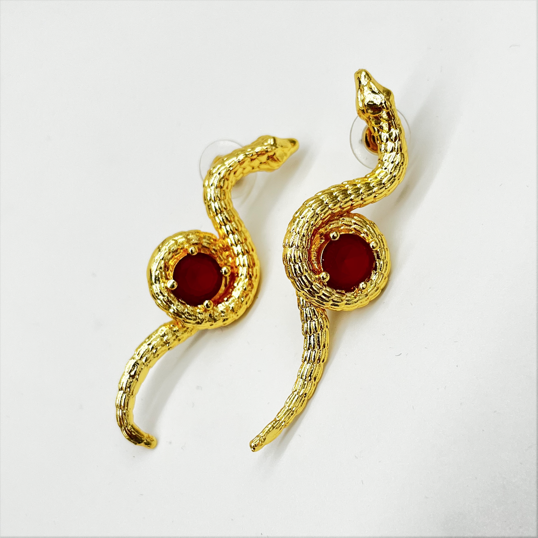 "Gorgon" earrings
