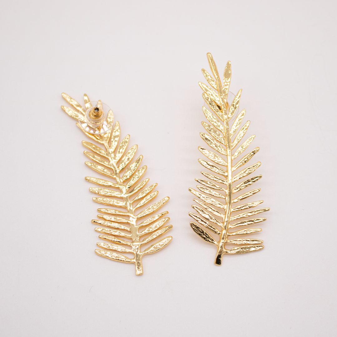 Earrings "Olympic Palm"